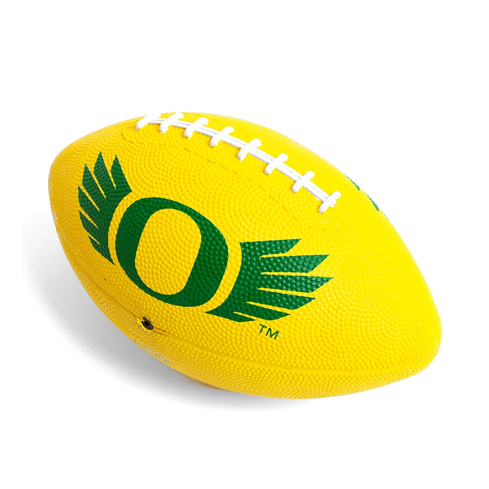 Classic Oregon O, WINGS, Mini, Football, Yellow